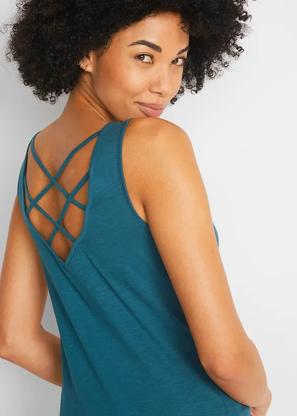 Débardeur en jersey 100% coton, bonprix