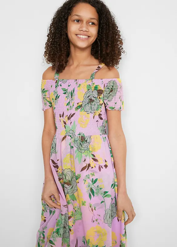 Robe à col Bardot, bonprix