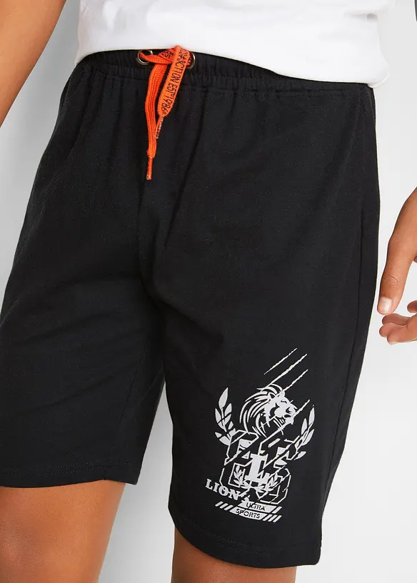 Lot de 2 bermudas en jersey coton, bonprix