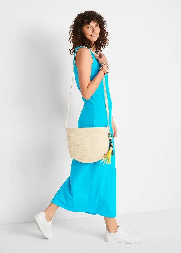 Lot de 2 robes longues 100% coton, bonprix