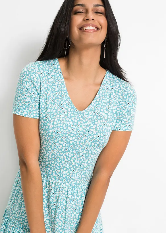 Robe en jersey viscose, bonprix