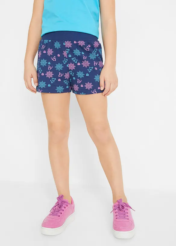 Lot de 2 shorts en jersey 100% coton, bonprix