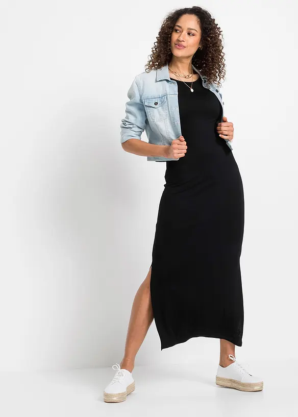 Robe fluide en jersey viscose, bonprix