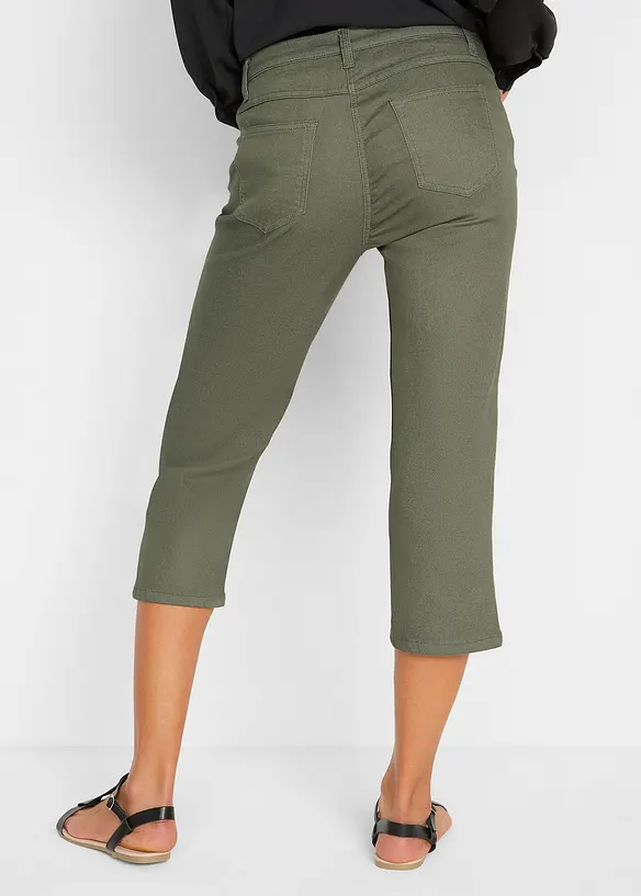 Jean droit, taille mi-haute et confortable, bonprix