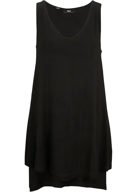 Top long double épaisseur en viscose extensible, bonprix