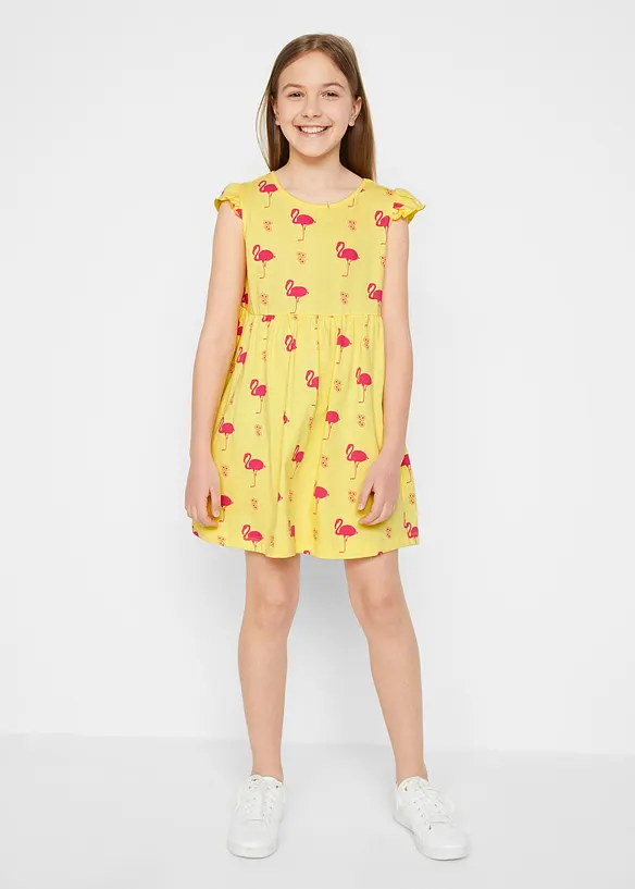 Lot de 2 robes en jersey 100% coton, bonprix