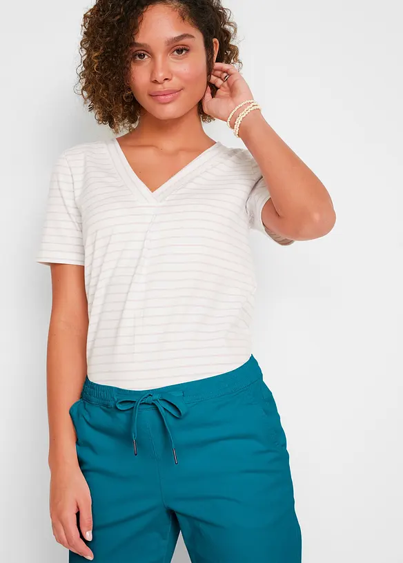 Bermuda avec taille &eacute;lastiqu&eacute;e, bonprix