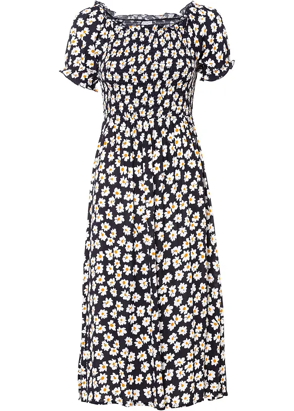 Robe midi 100% viscose, bonprix