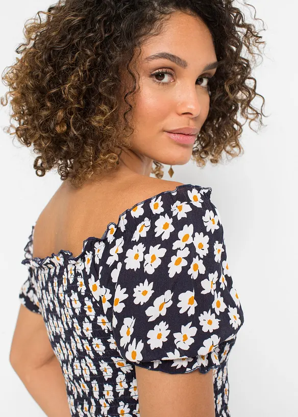 Robe midi 100% viscose, bonprix