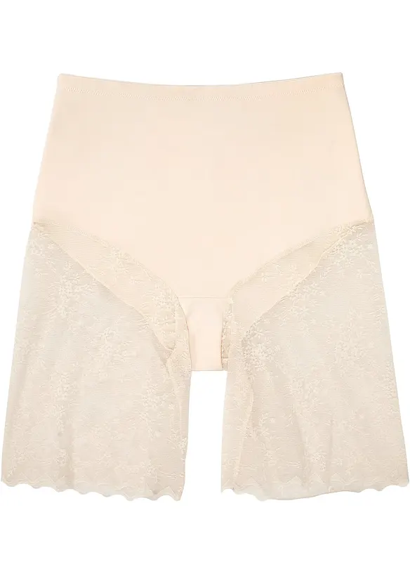 Cycliste sculptant avec empiècement dentelle, maintien modéré, bonprix