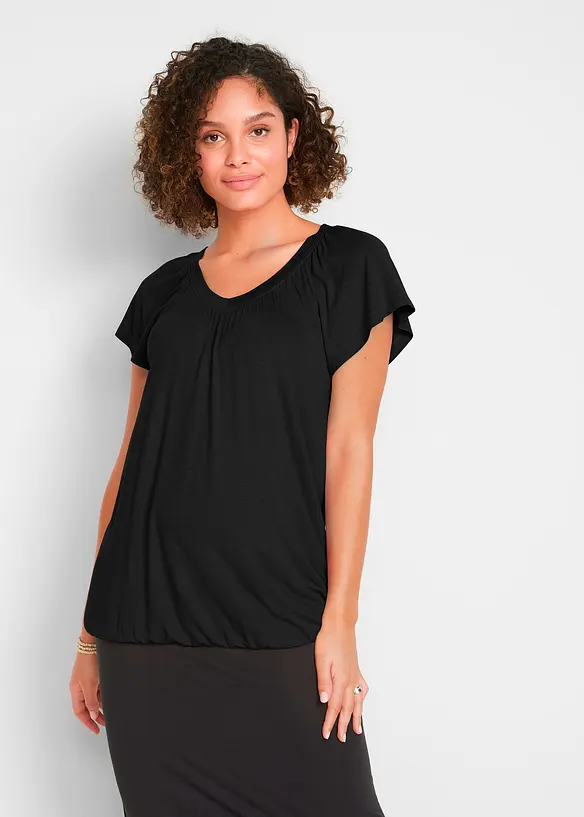 T-shirt en viscose extensible, bonprix