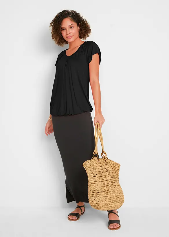 T-shirt en viscose extensible, bonprix