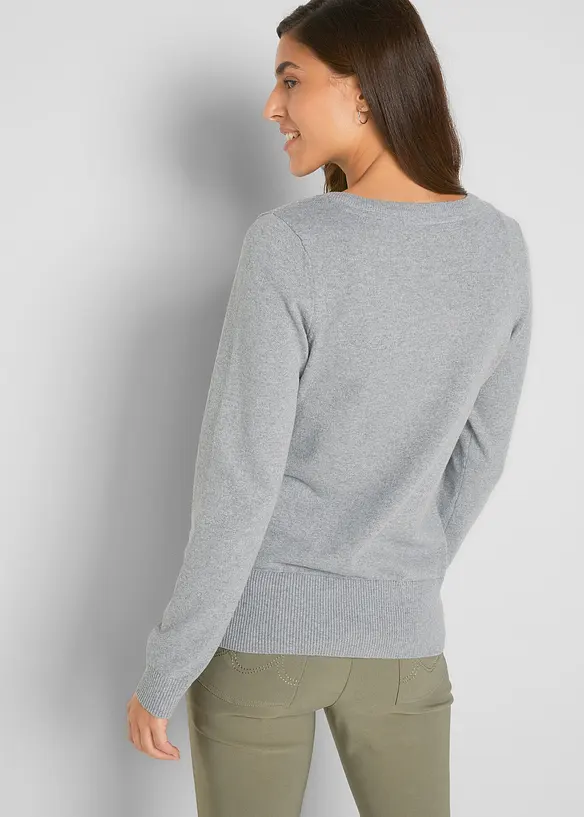 Gilet en fine maille, bonprix