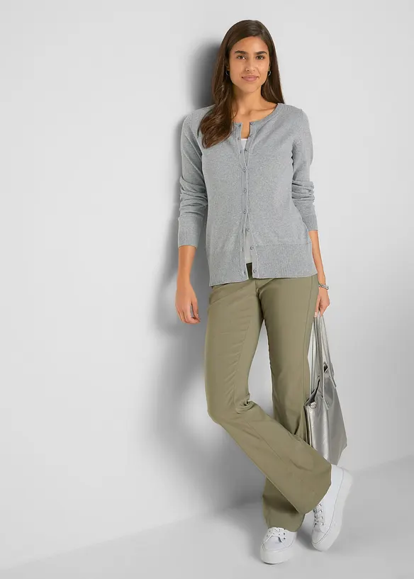 Gilet en fine maille, bonprix