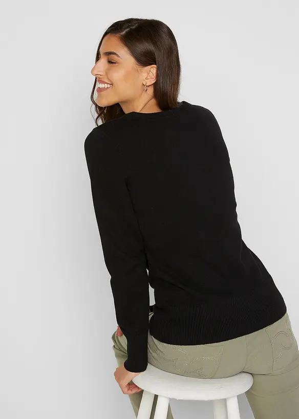 Pull en fine maille, bonprix