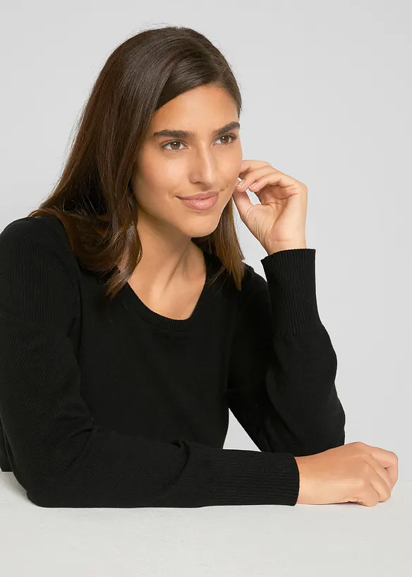 Pull en fine maille, bonprix