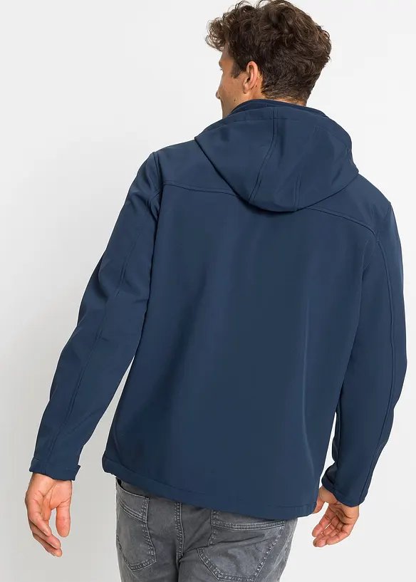 Veste softshell à capuche, bonprix