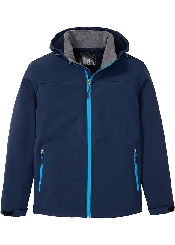 Veste softshell à capuche, bonprix