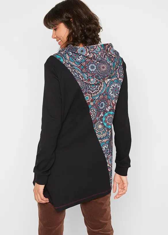 T-shirt à capuche 100% coton, bonprix