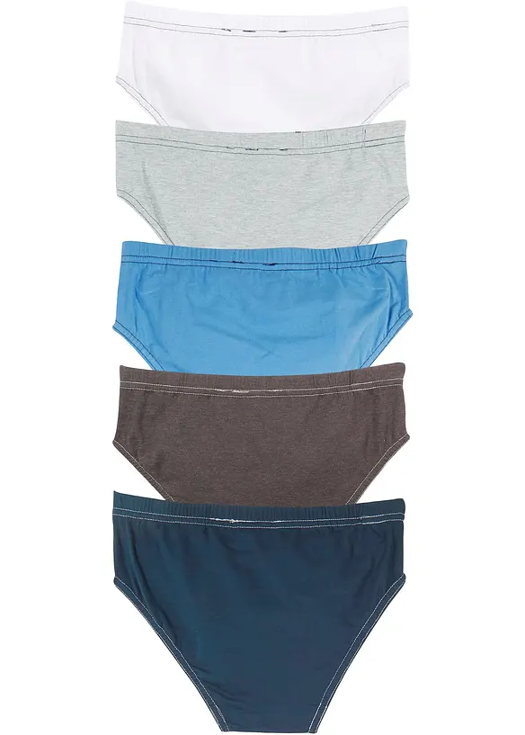 Lot de 5 slips doux, bonprix