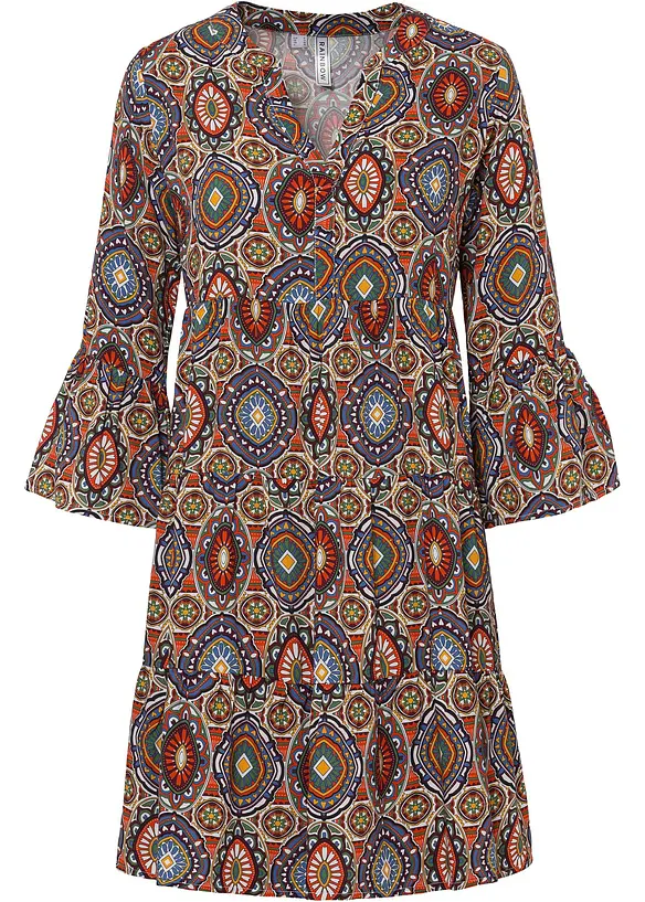 Mini-robe en viscose fluide, bonprix