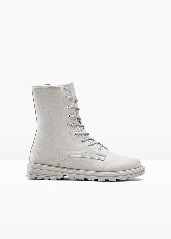 Boots lacées à semelle crantée, bonprix