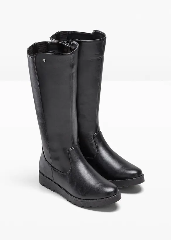 Bottes à tige large, bonprix