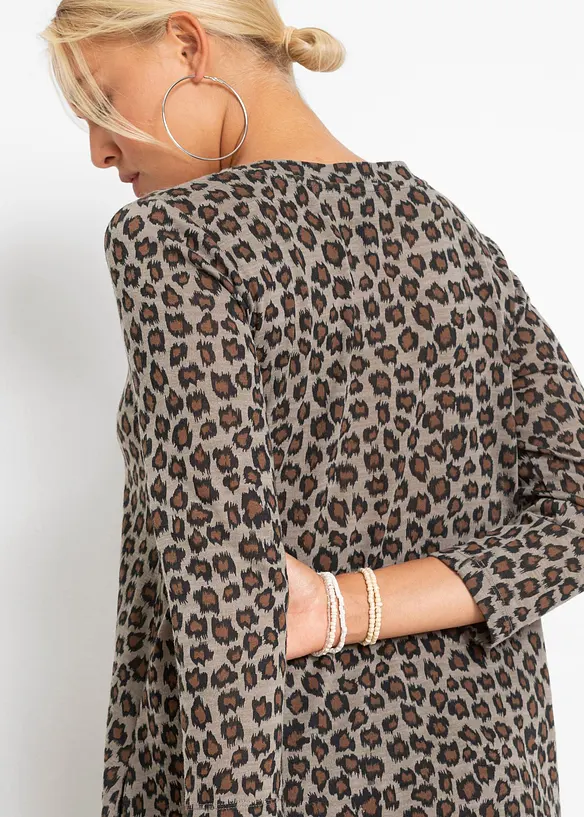 Robe midi en jersey, bonprix