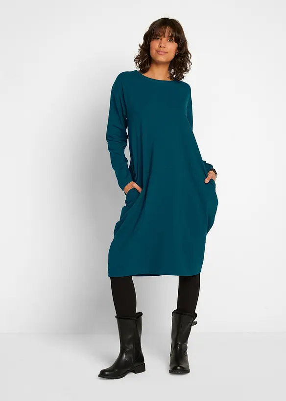 Robe de forme ovoïde en jersey, bonprix
