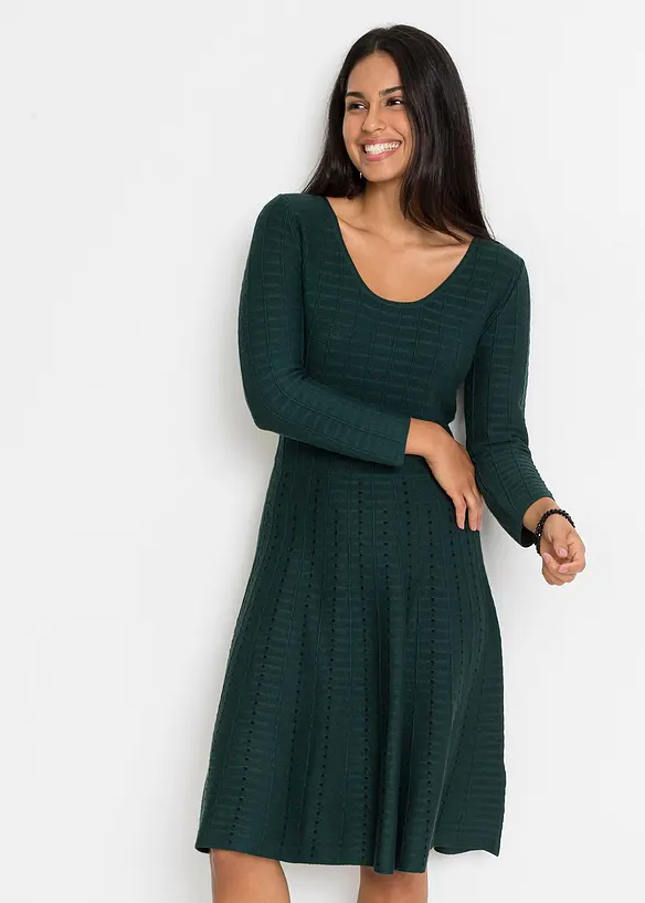 Robe douce en maille, bonprix