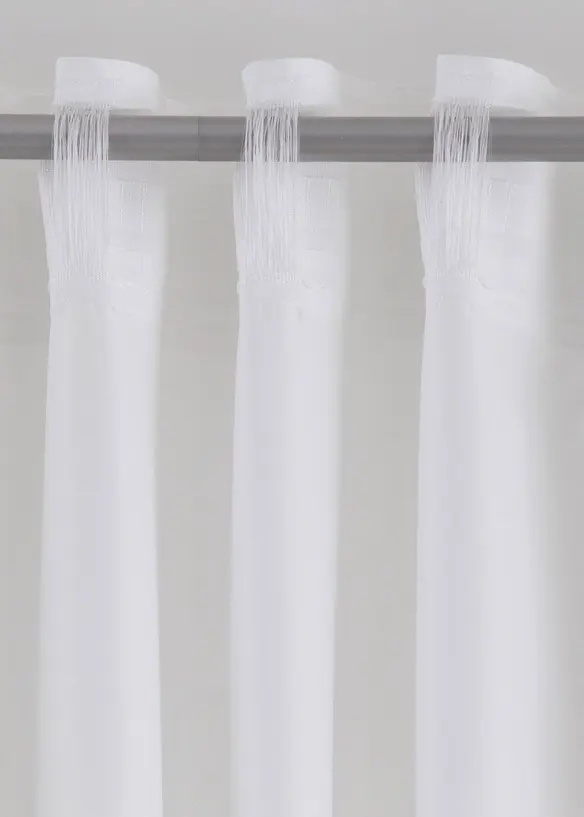 Rideau facile d’entretien en microfibre (1 pce), bonprix