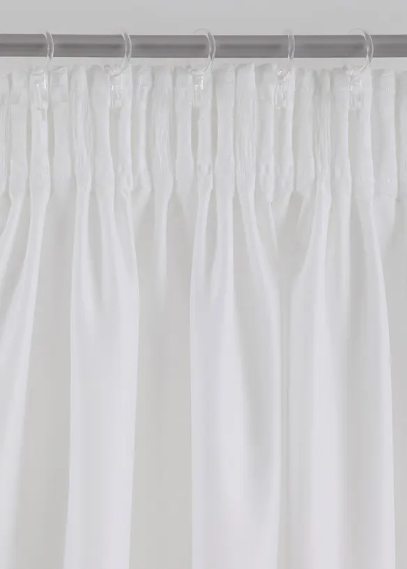 Rideau facile d’entretien en microfibre (1 pce), bonprix