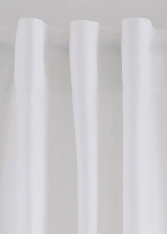 Rideau facile d’entretien en microfibre (1 pce), bonprix