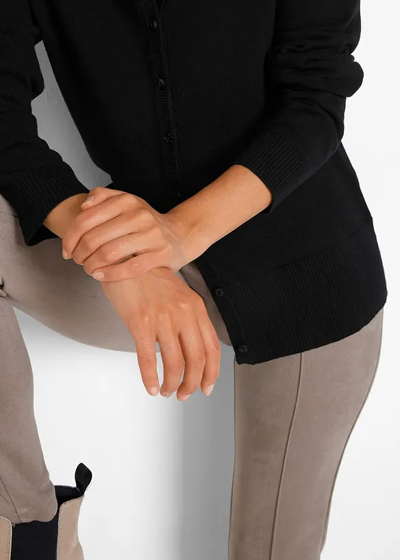 Gilet en fine maille, bonprix