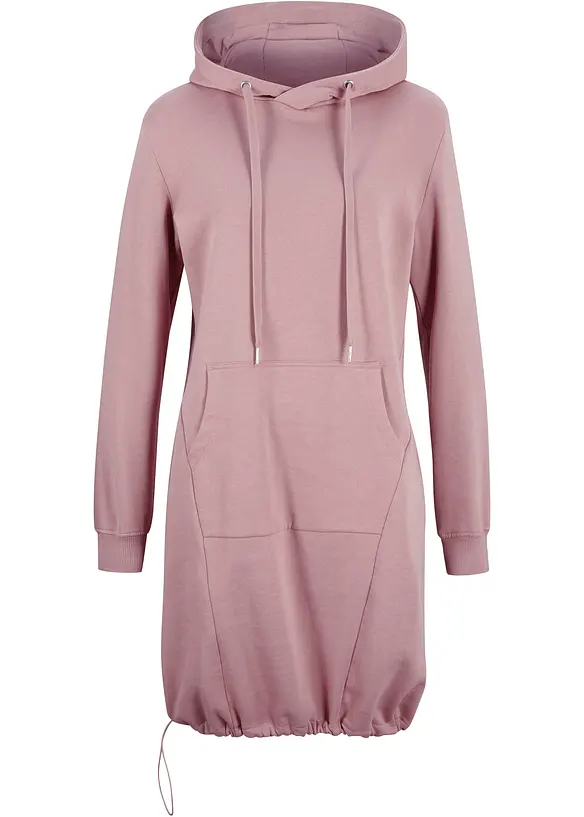 Robe sweat en coton mélangé, bonprix