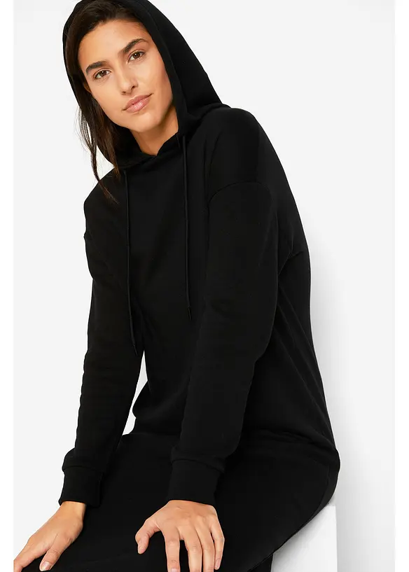 Robe oversize en molleton, bonprix