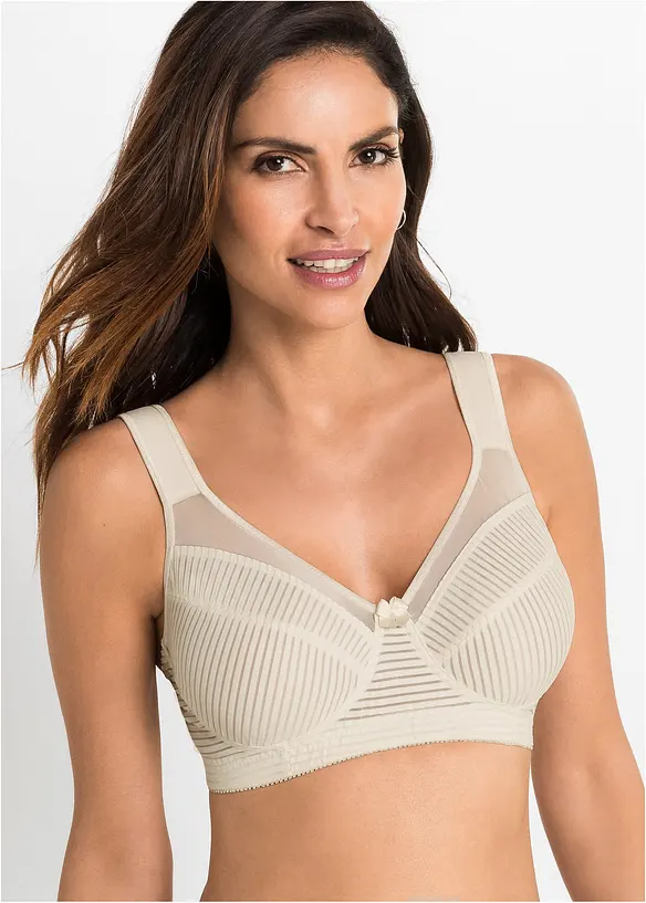 Soutien-gorge minimiseur sans armatures à bretelles rembourrées, bonprix