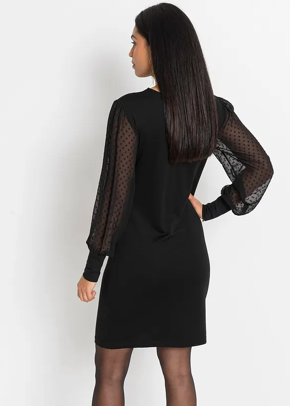 Robe en jersey de viscose mélangée, bonprix