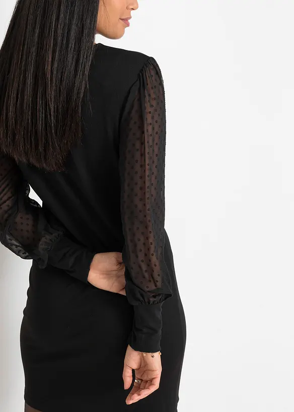 Robe en jersey de viscose mélangée, bonprix