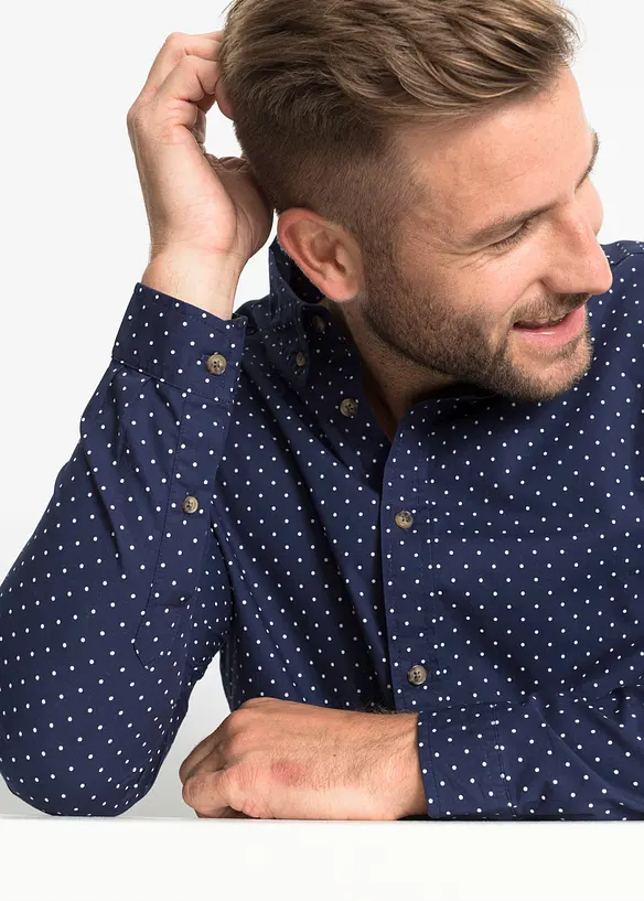 Chemise 100% coton, Slim, bonprix