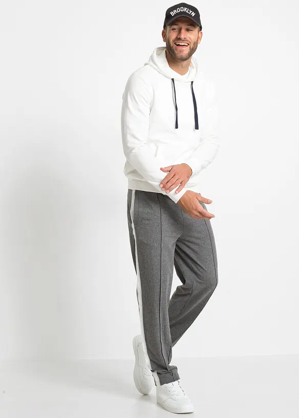 Sweat &agrave; capuche 100% coton, bonprix