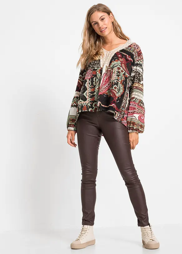 Pantalon extensible en viscose majoritaire, bonprix