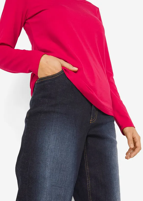 Lot de 2 T-shirts manches longues, bonprix