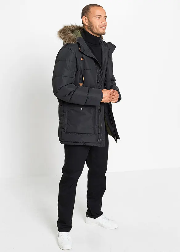 Parka technique doublée, bonprix