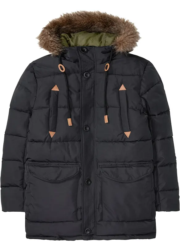 Parka technique doublée, bonprix