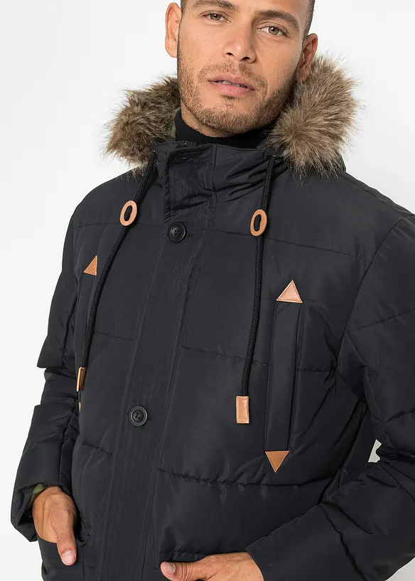 Parka technique doublée, bonprix