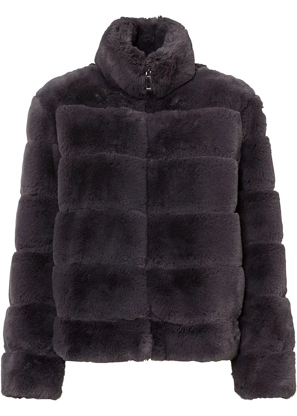 Veste zippée en peluche, bonprix