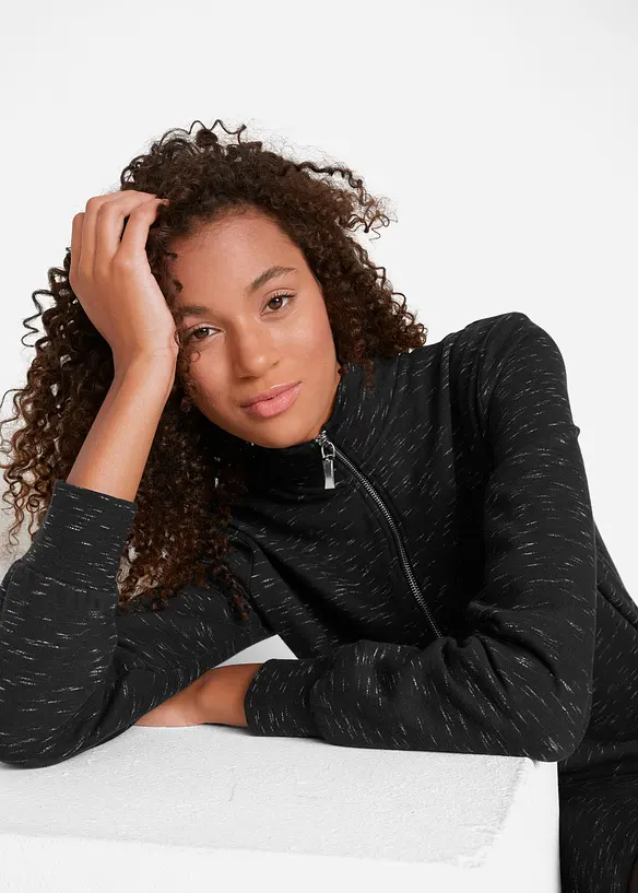 Robe sweat à col camionneur, bonprix