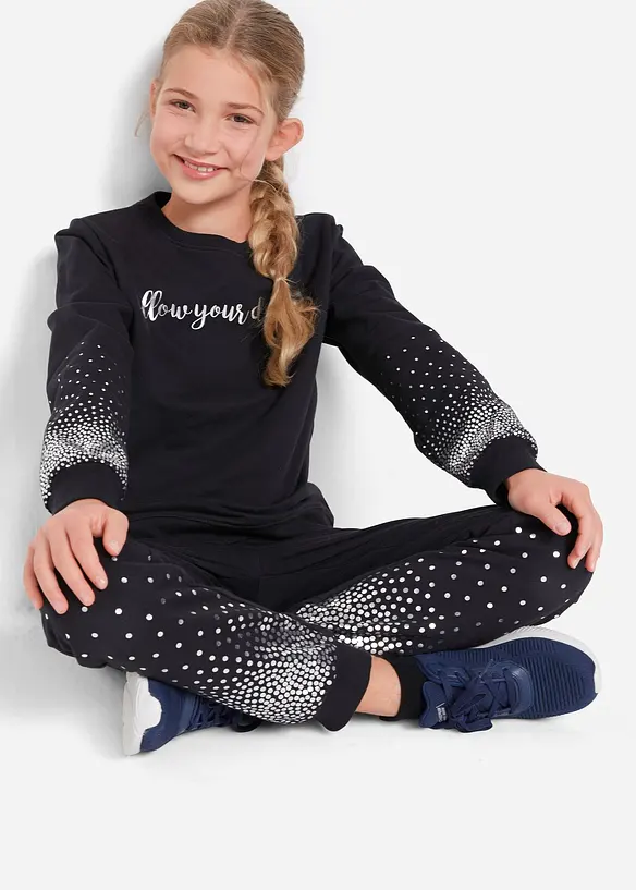 Sweat-shirt + pantalon sweat (ens. 2 pces), bonprix