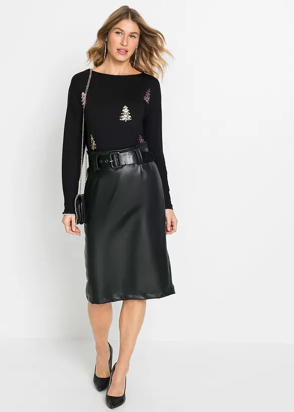 T-shirt en viscose fluide, bonprix